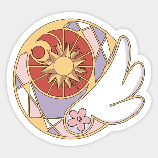 Circle Sakura Sticker